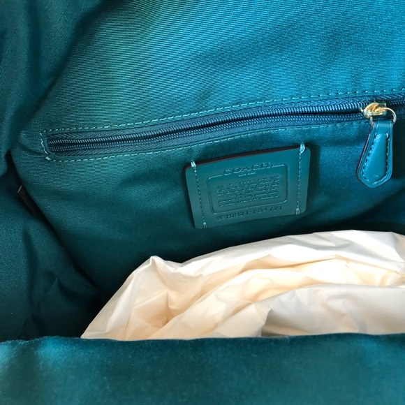 NWT Coach Studded md Charlie Backpack&wallet - Picture 3 of 8